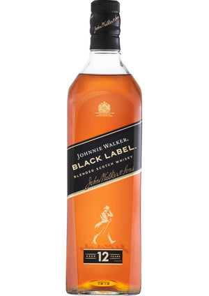 Whisky Johnnie Walker Black Label Blended Scotch 750 ml