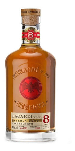 Ron Bacardi 8 Años Reserva 750 mL