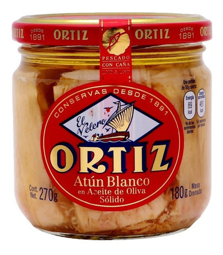 Atún blanco en Aceite de oliva Ortiz 270 g