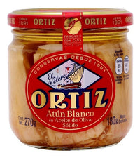 Atún blanco en Aceite de oliva Ortiz 270 g