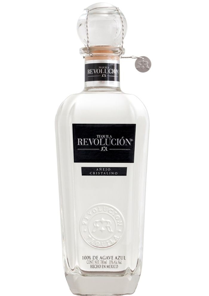 Tequila Revolución Añejo Cristalino 700 mL (OFERTA EXCLUSIVA EN LÍNEA)