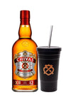 Whisky Chivas Regal 12 Años 750 ml + Vaso (REGALO EXCLUSIVO EN LÍNEA)
