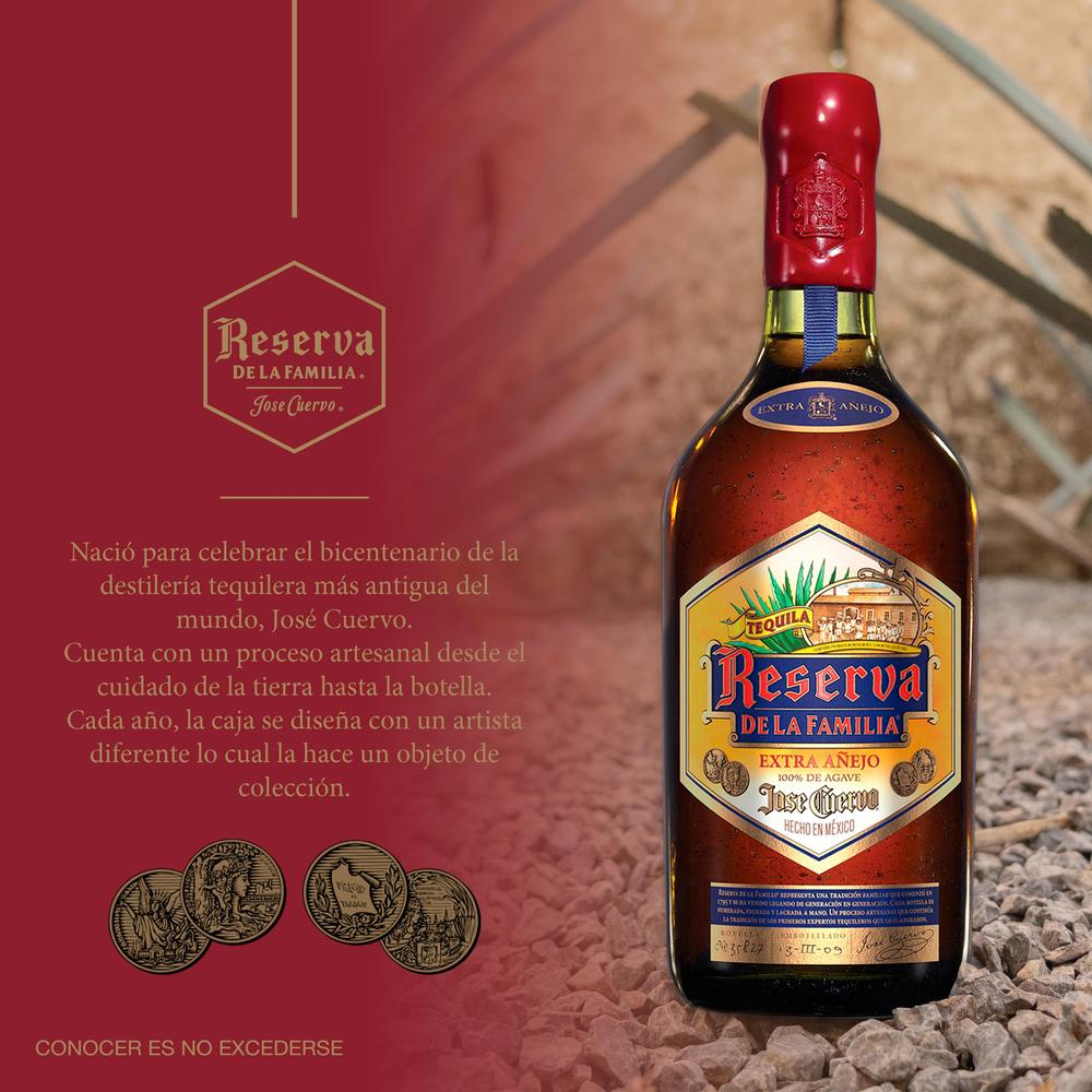 Tequila Reserva de la Familia Extra Añejo 750 mL – La Castellana