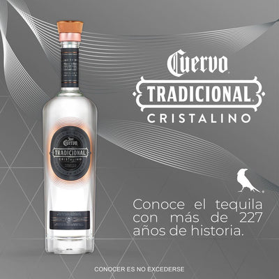 Tequila Cuervo Tradicional Cristalino 750 mL