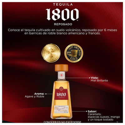 Tequila Cuervo 1800 Reposado 700 mL