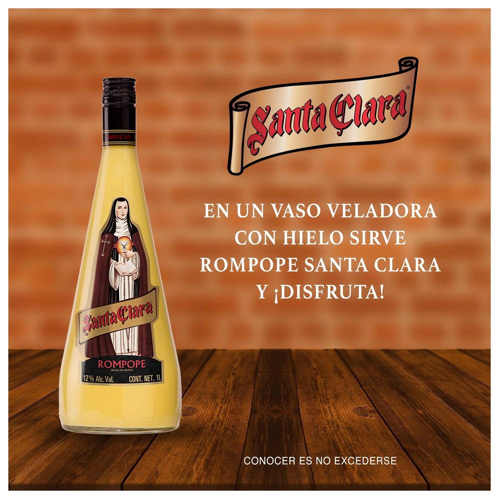 Rompope Santa Clara 1000 mL