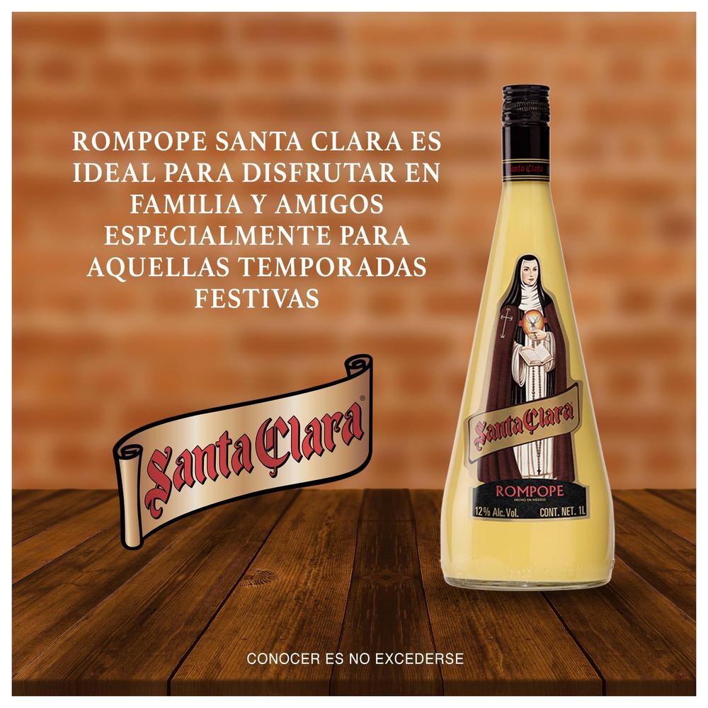 Rompope Santa Clara 1000 mL