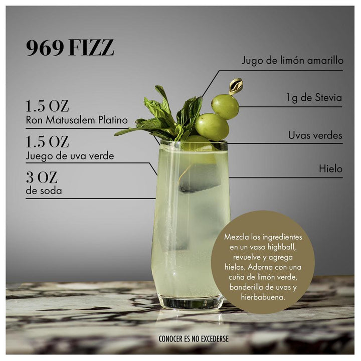 Ron Matusalem Platino 750 mL (OFERTA EXCLUSIVA EN LÍNEA)