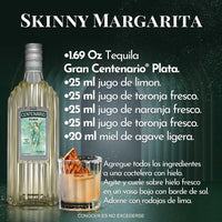 Tequila Gran Centenario Plata 700 mL