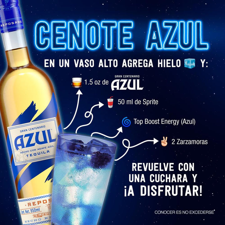 Tequila Gran Centenario Azul 950ml