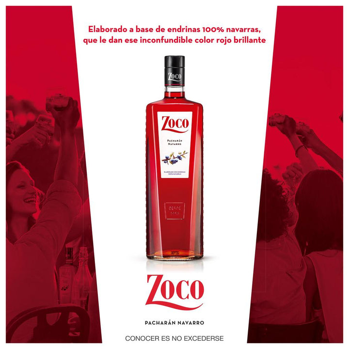 Licor Pacharan Zoco 1000 mL