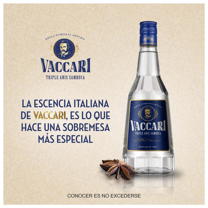 Licor Sambuca Vaccari 700 mL
