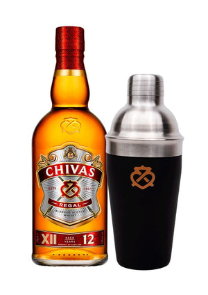 Whisky Chivas Regal 12 Años 750 ml + Shaker (REGALO EXCLUSIVO EN LÍNEA)