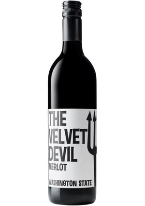 Vino Tinto The Velvet Devil Merlot 750 ml. (OFERTA EXCLUSIVA EN LÍNEA)