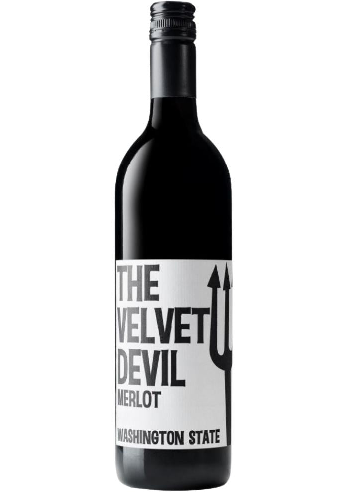 Vino Tinto The Velvet Devil Merlot 750 mL