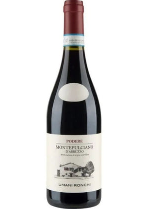 Vino Tinto Umani Ronchi Podere Montelpulciano D'abruzzo 750 mL